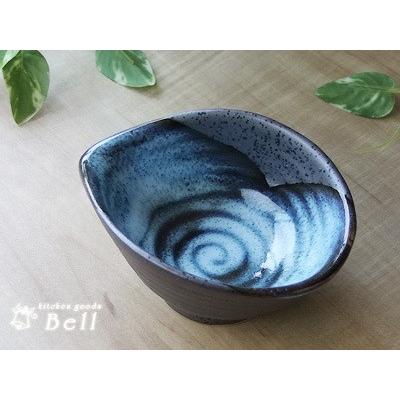 小鉢 清流天目 なぶり3.6片口 8cm 珍味入り/ソースー入り/たれ入れ