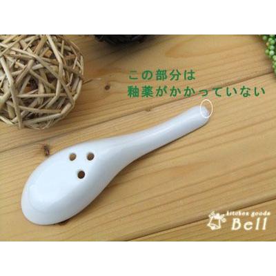 三つ穴 湯豆腐さじ レンゲ 穴あきレンゲ/鍋小物/穴あきスプーン : みの