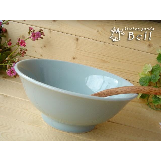 ラーメン丼 青磁 6.8高台丼 21.2cm おしゃれ ラーメンどんぶり 大