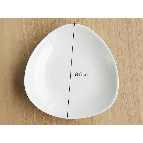 小皿 洋食器 小皿 クイーンプログレ 三角 9.8cm 洋食器/取り皿/カフェ食器