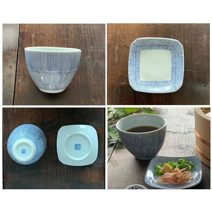 食器セット 木製 椹うどん桶セット 桶6寸 京十草つゆ入れ 京十草薬味皿