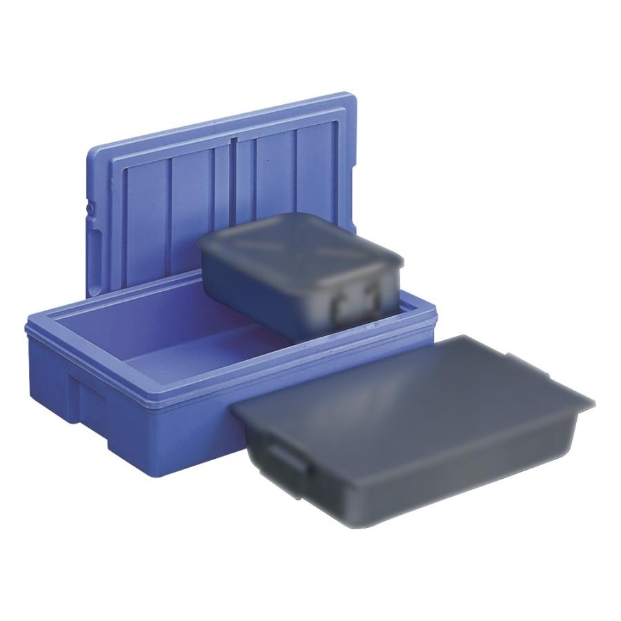 美品　エスレン コンテナ ＳＰ－２０－Ｄ平型　蓋付き セキスイ エスレンコンテナ SP-20-D（平型） ブロー蓋付