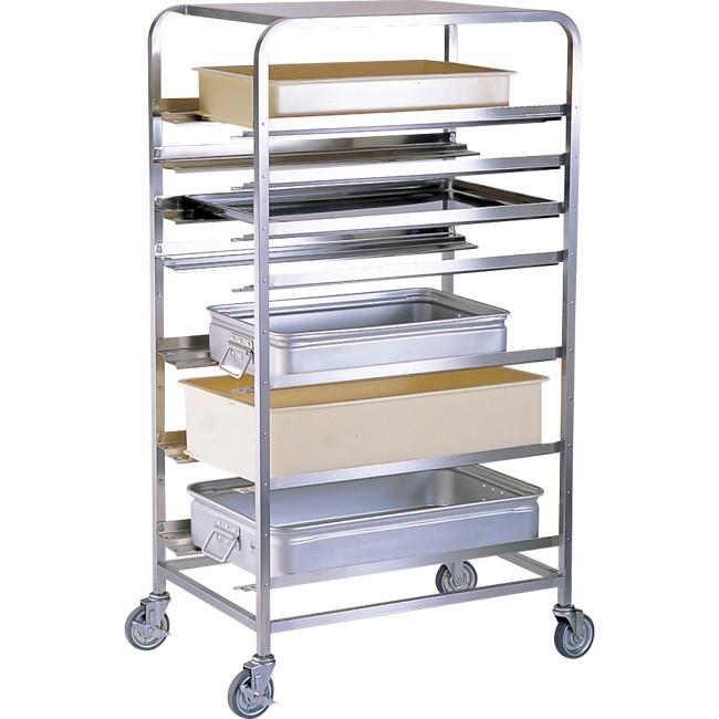 MT18-8コンテナー＆トレーラックカート キッチンワゴン