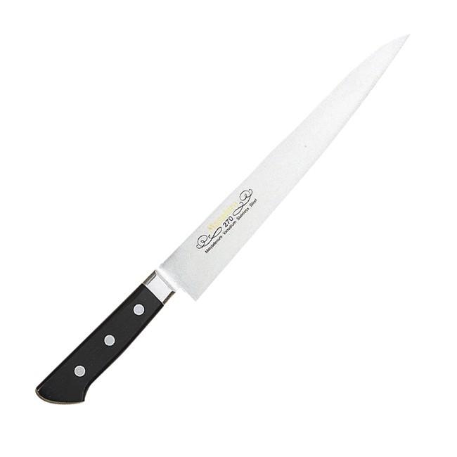 正広13718MV鋼口金付筋引270mm モリブデン 包丁 : キッチングッズ柳屋