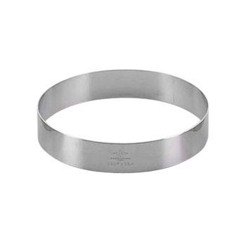 AG 18-8ステンレス 丸セルクル型 Φ90mm 高さ35mm : キッチングッズ柳屋