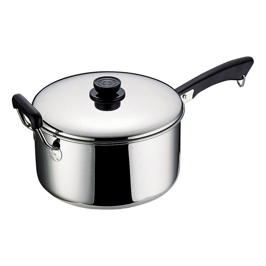 玉虎堂 マルタマ 18-0ステンレス深型ソースパン 23cm : キッチングッズ