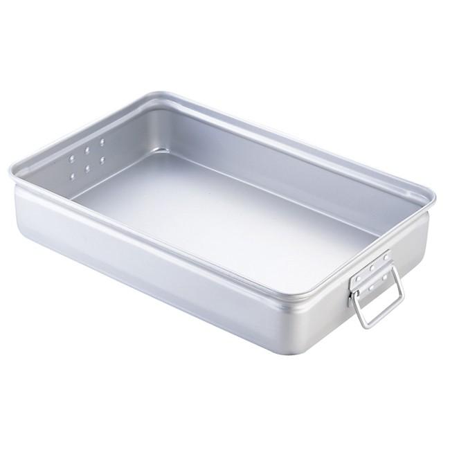 アカオ アルミ手付番重（小）80mm : キッチングッズ柳屋 ヤフー店