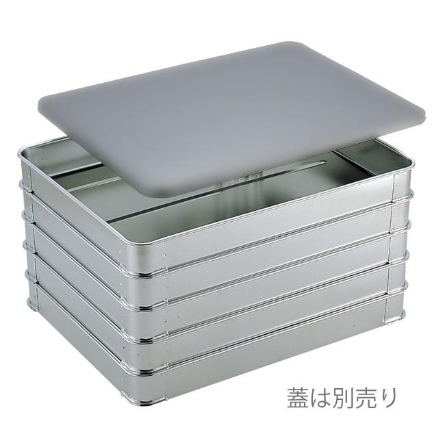 ステンレス餃子バット、システムバット 三宝産業 ステンレス システムバット 餃子バット 大40サイズ - 調理