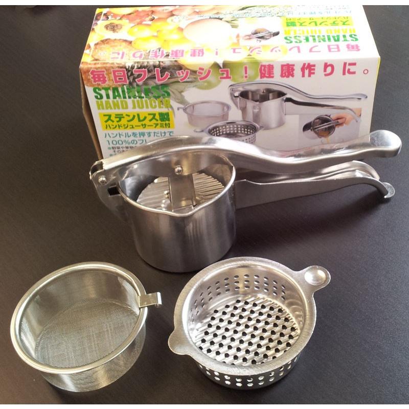 ル*だ様 手動ステンレススチールジューサー 楽天市場】ジューサー（その他｜キッチン用品・食器・調理器具）の通販