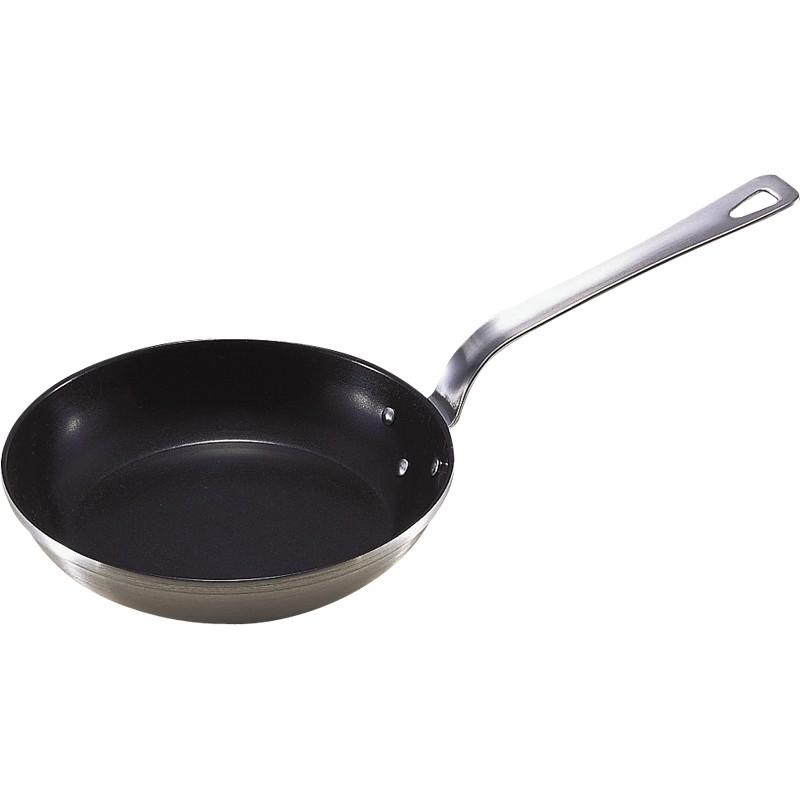18-10ロイヤルテフロン加工フライパン（XFD220T）22cm : キッチン