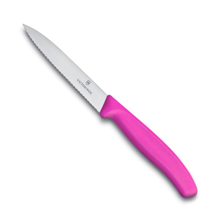 VICTORINOX（ビクトリノックス） ペティナイフ波刃 10cm 6.7736.5FCE