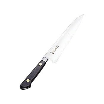 牛刀 ①最高級炭素鋼　ツバ付　研ぎ済 正本 ツバ付最高級炭素鋼 牛刀18cm : キッチングッズ柳屋 ヤフー店
