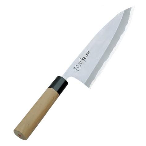 正本 本霞・玉白鋼 出刃庖刀19.5cm