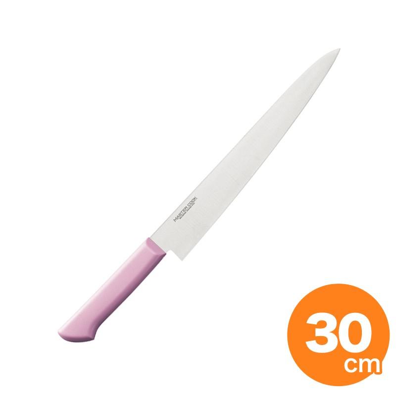 マスターコック 抗菌筋引 MCSK300 30cm ピンク