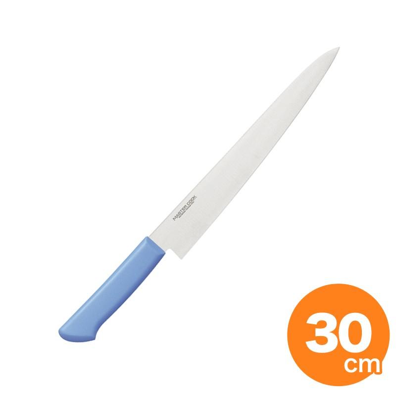 マスターコック 抗菌筋引 MCSK300 30cm ブルー