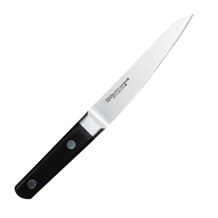 ミソノ No.542 MV鋼ツバ付骨スキ丸型145mm モリブデン 包丁