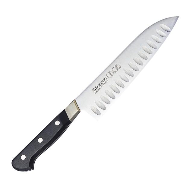Misono UX10 三徳包丁 サーモン型 751 ミソノ No.751 UX10 三徳サーモン180mm : キッチングッズ柳屋 ヤフー店