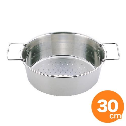UK 18-8丸フライヤーかす揚げ ハンドル付 30cm