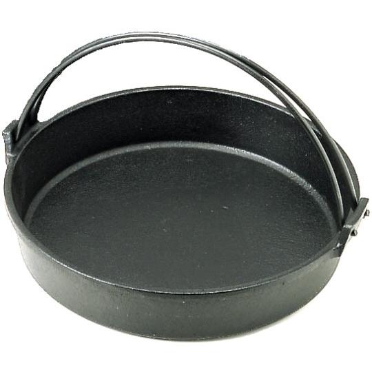 ○1ー2人用○ 鉄吊付すき焼き鍋 18cm : キッチングッズ柳屋 ヤフー店