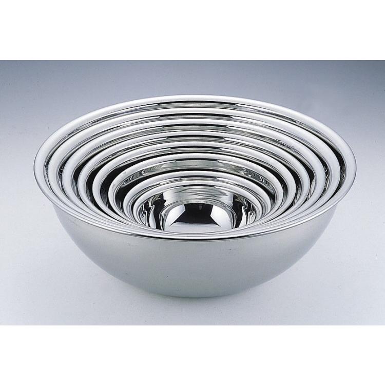日本製18-0ステンレス製 ミキシングボール 50cm : キッチングッズ柳屋