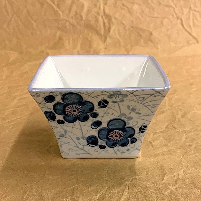 有田焼 角小鉢 小付 梅絵 陶器製 日本製 : キッチングッズ柳屋 ヤフー