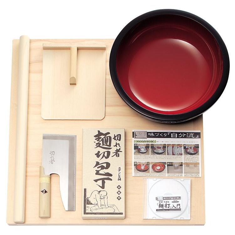 そば道具 そば打ちセット A-1015 そば打ちDVD付 : キッチングッズ柳屋