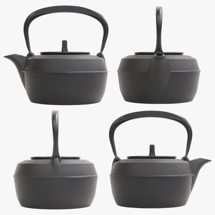 破損保証付き 南部鉄器 南部鉄瓶 岩鋳 ケトルバウム 黒焼付 1.0L(満水
