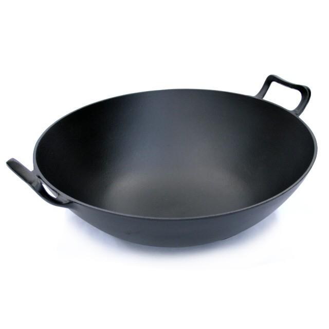 岩鋳（IWACHU） 中華鍋 南部鉄器 深型 大 36cm 日本製 ギフト 贈り物