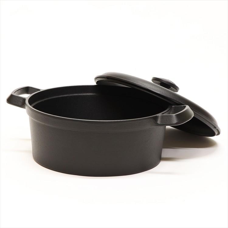 ココット 南部鉄器 岩鋳 ファミリーシチューパン 23cm 日本製 IH対応 ギフト 贈り物 保証書 パンフレット付き