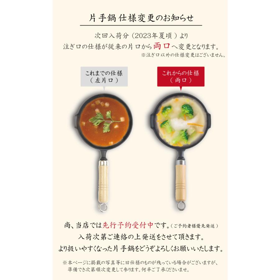 岩鋳（IWACHU） 片手鍋 南部鉄器 16cm 木柄付き ガラス蓋付き片手鍋
