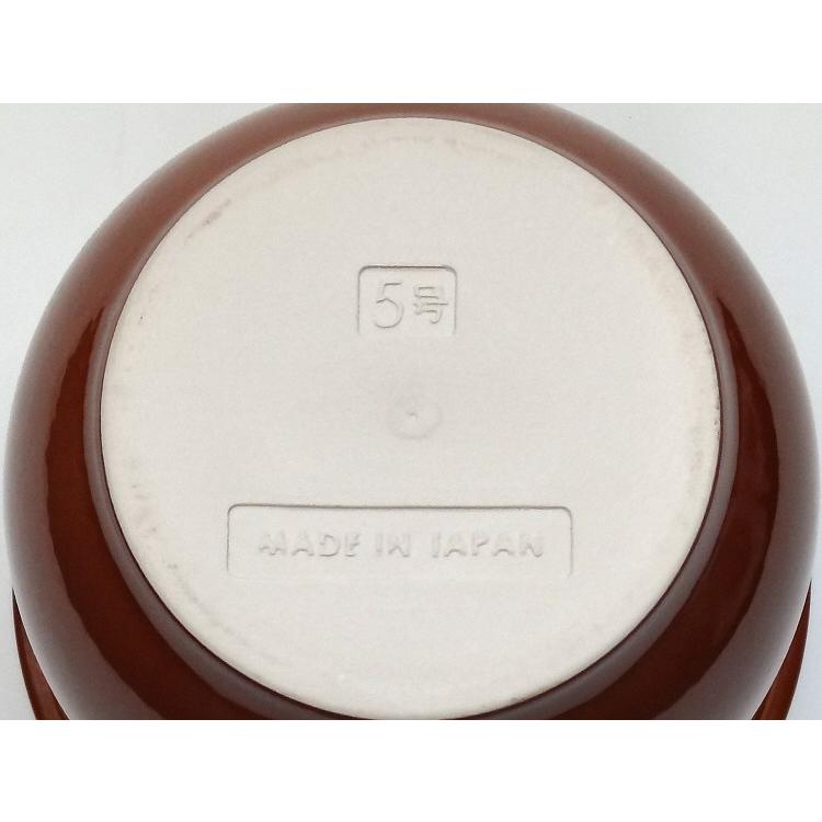 日本製 漬物容器 常滑焼 かめ 蓋付 5号 9.0L (陶器製