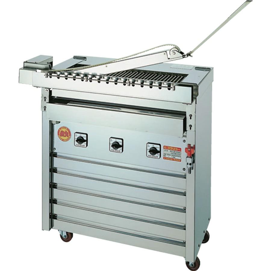 送料無料 新品 ヒゴグリラー クルクル回転串焼機タイプ 3K-012X 電気 