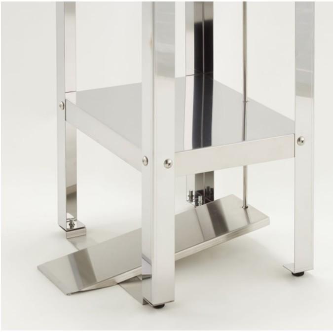 足踏式 消毒液スタンドステンレス製組立式ステンレス製 東製作所JT-300 |  | 02