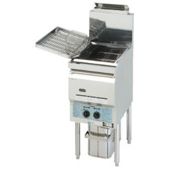 送料無料 新品 コメットカトウ フライヤーガス式W350*D600*H800