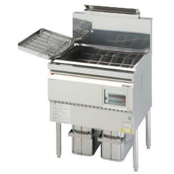 送料無料 新品 コメットカトウ フライヤーガス式W650*D600*H800 CF3