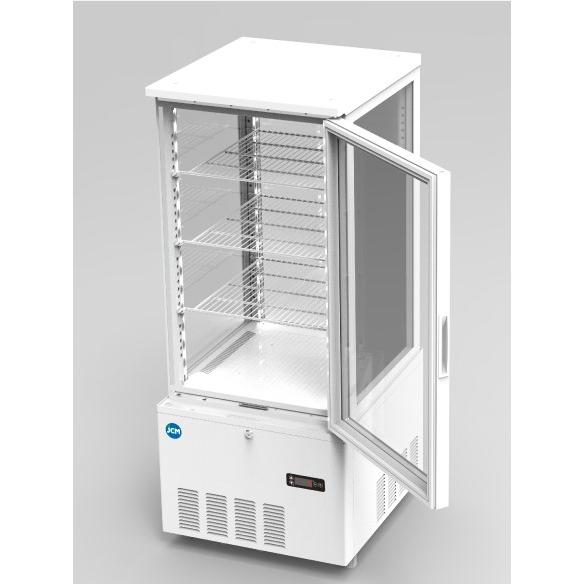 送料無料】新品！ジェーシーエム/JCM 4面ガラス冷蔵ショーケース（片面