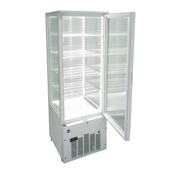 送料無料】新品！ジェーシーエム/JCM 4面ガラス冷蔵ショーケース