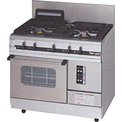 新品！マルゼン パワークックガスレンジ(3口) MGRXS-096F