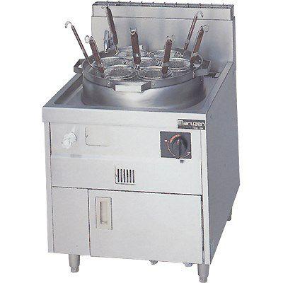 新品 マルゼン ラーメン釜（ゆで麺機）[ゆでカゴ7つ]<br>MR-15M＜は 