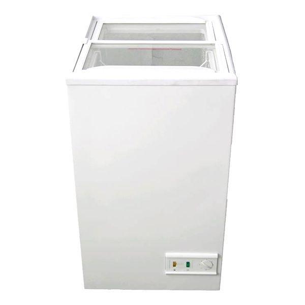 送料無料 新品 三ツ星 スライドガラス式 冷凍ストッカー （62L） MS-062G