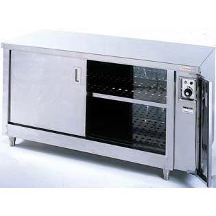 送料無料 押切電機 電気ディッシュウォーマー テーブル(片側開戸タイプ