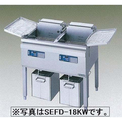 送料無料 新品 ニチワ電機 二槽電気フライヤー (13L) SEFD 送料無料 新品 ニチワ電機 二槽電気フライヤー (13L) SEFD