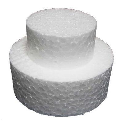 ケーキダミー ミニサイズ　丸　2段セット　5組　　シュガークラフト　【配送方法：宅配便のみ】【送料別途】 | 