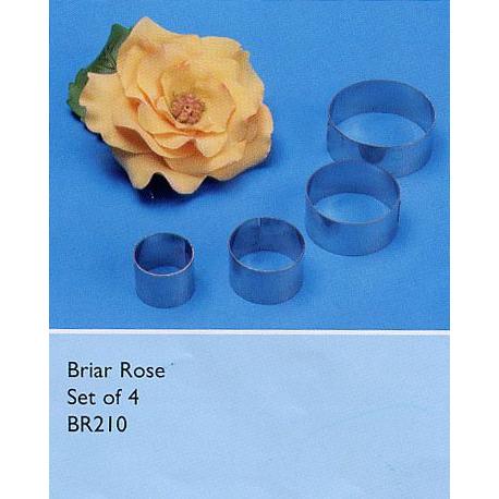 抜き型 野バラの花びら 4サイズ　[210]　　シュガークラフト |  | 01