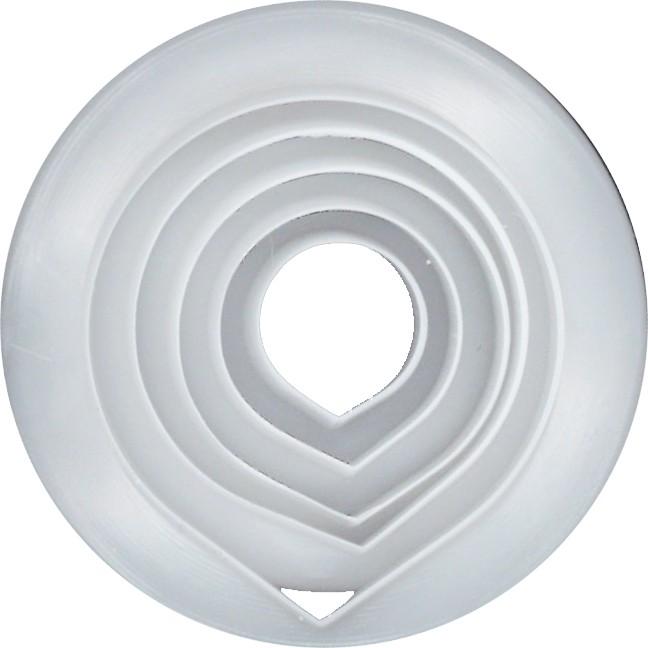 抜き型 バラの花びら 5サイズ [ROP]　　シュガークラフト クラフト用【送料別途】 |  | 01