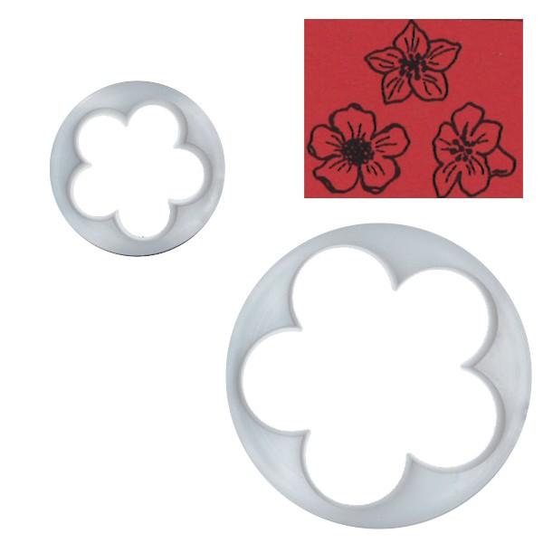抜き型 5弁花びら 2サイズ　[BLL]　　シュガークラフト | 