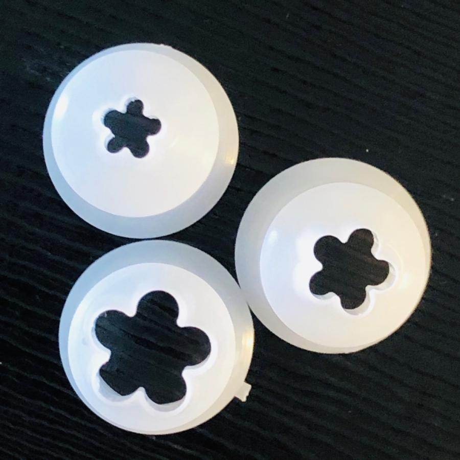 抜き型 ミニ・5弁花びら 3サイズ　[BLO]　　シュガークラフト　 クラフト用【送料別途】 | 