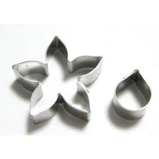 ミニチュア抜き型　オーキッドの花びら　2個セット　 [C013]　　シュガークラフト | 