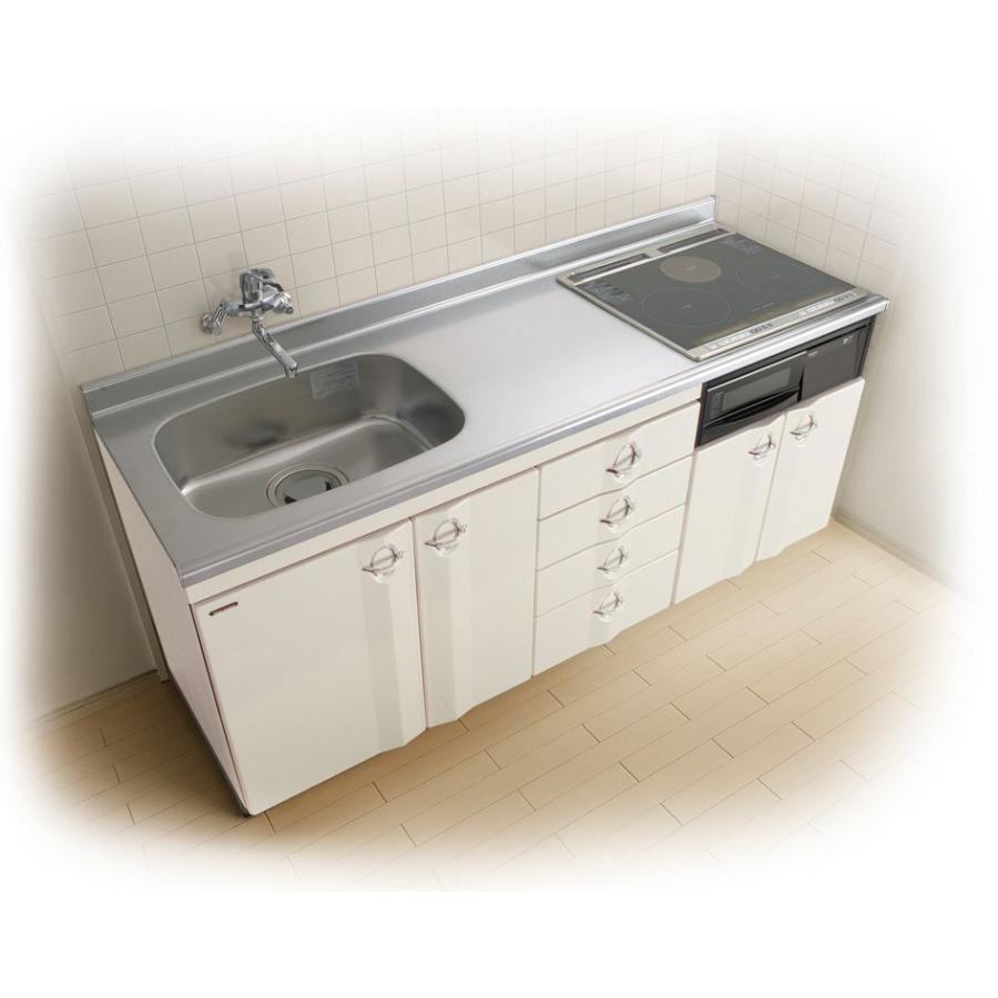 カンタン取替 ホーロー システムキッチン エマーユフラット ベースキャビネット 間口180cm Sシンク Die180l R Sk 30 キッチン 家電のアウトレット店 通販 Yahoo ショッピング