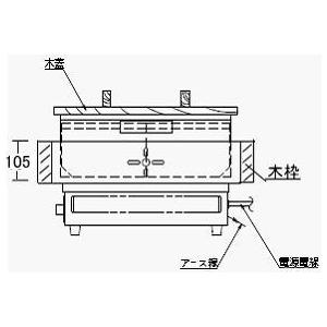 電気おでん鍋（4ツ切） NHO-4SY 【木枠付】 : 玄助 - 通販 - Yahoo
